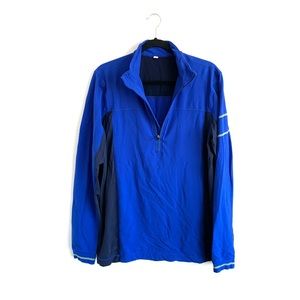 Lululemon blue half zip